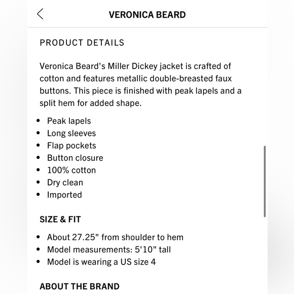 Veronica Beard NWT Blazer - Picture 8 of 11